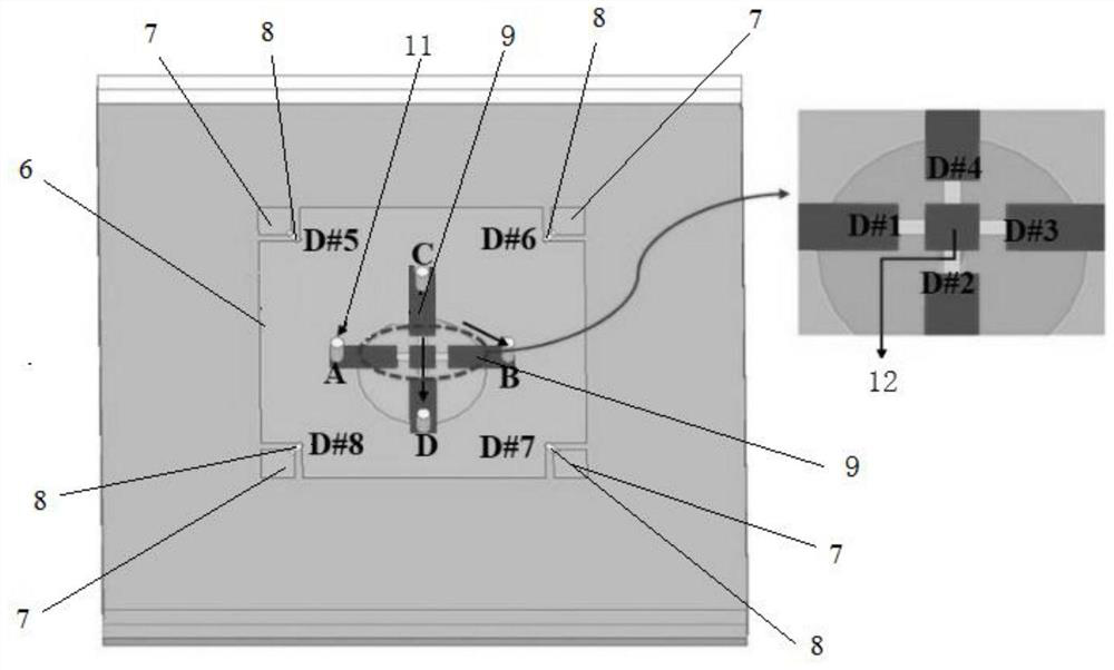 A low rcs phased array antenna and rcs reduction method