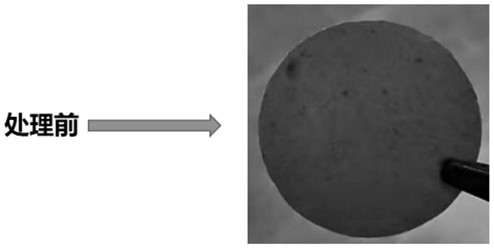 Method for improving discoloration and gelling of solid electrolyte, preparation method of solid electrolyte and solid electrolyte