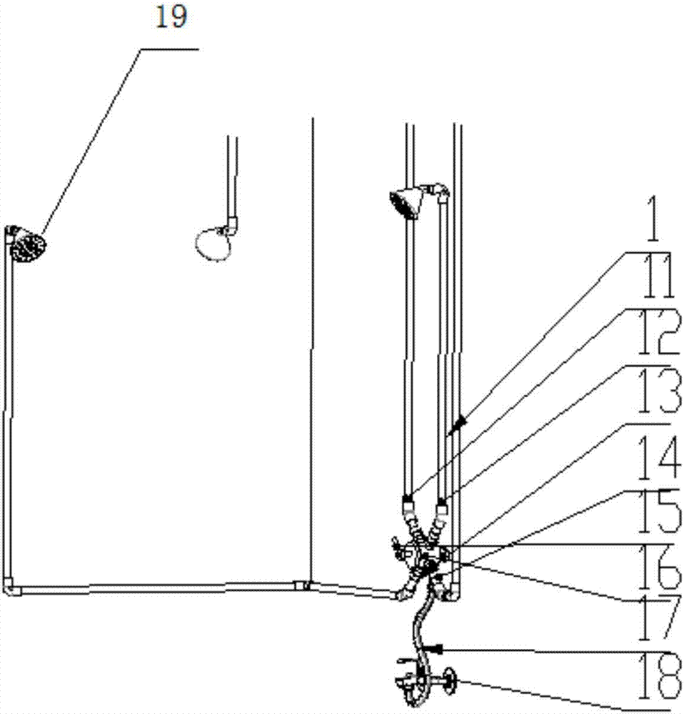 Barrier-free bathing system