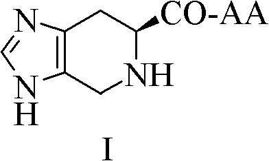 Amino acid modified spinacin derivative and preparation method and application thereof