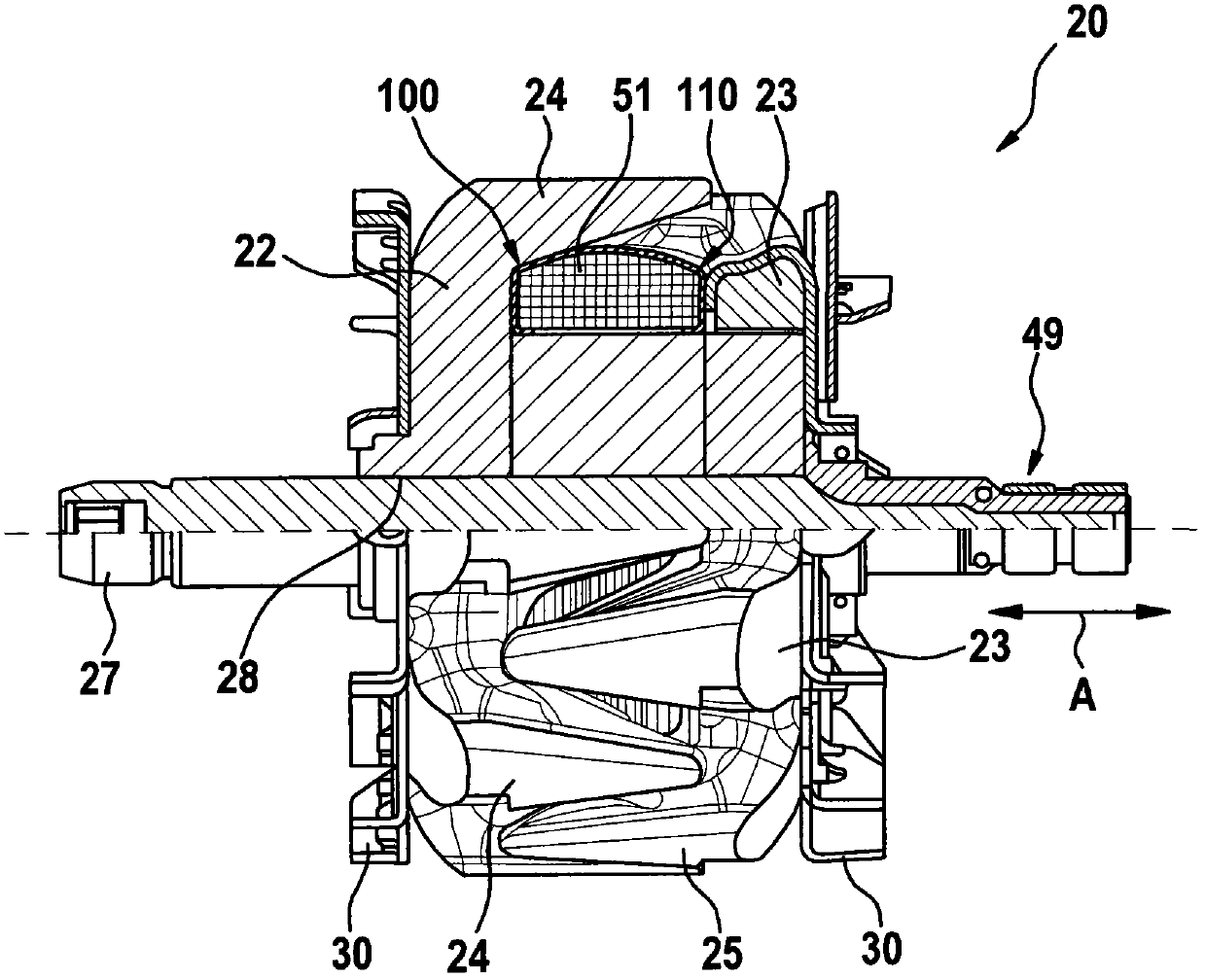 Electric machine and method for manufacturing electric machine