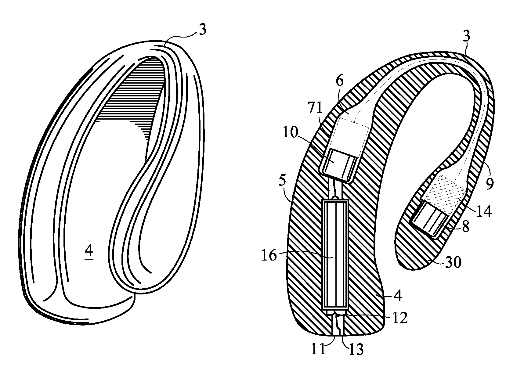 Electro-mechanical sexual stimulation device to be worn during intercourse