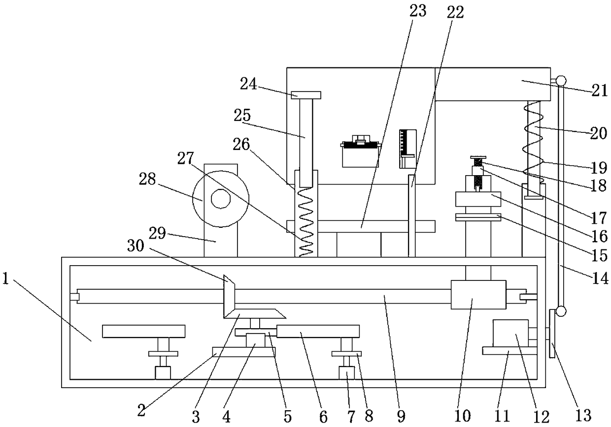 A cell laminating machine and a diaphragm clamping mechanism of a lithium battery