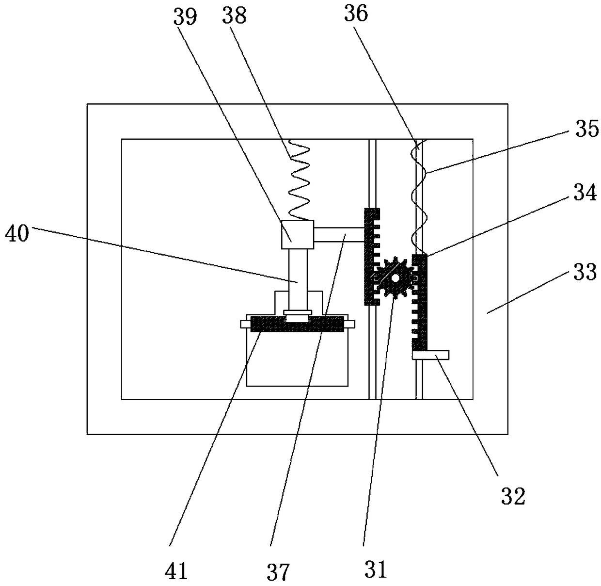 A cell laminating machine and a diaphragm clamping mechanism of a lithium battery