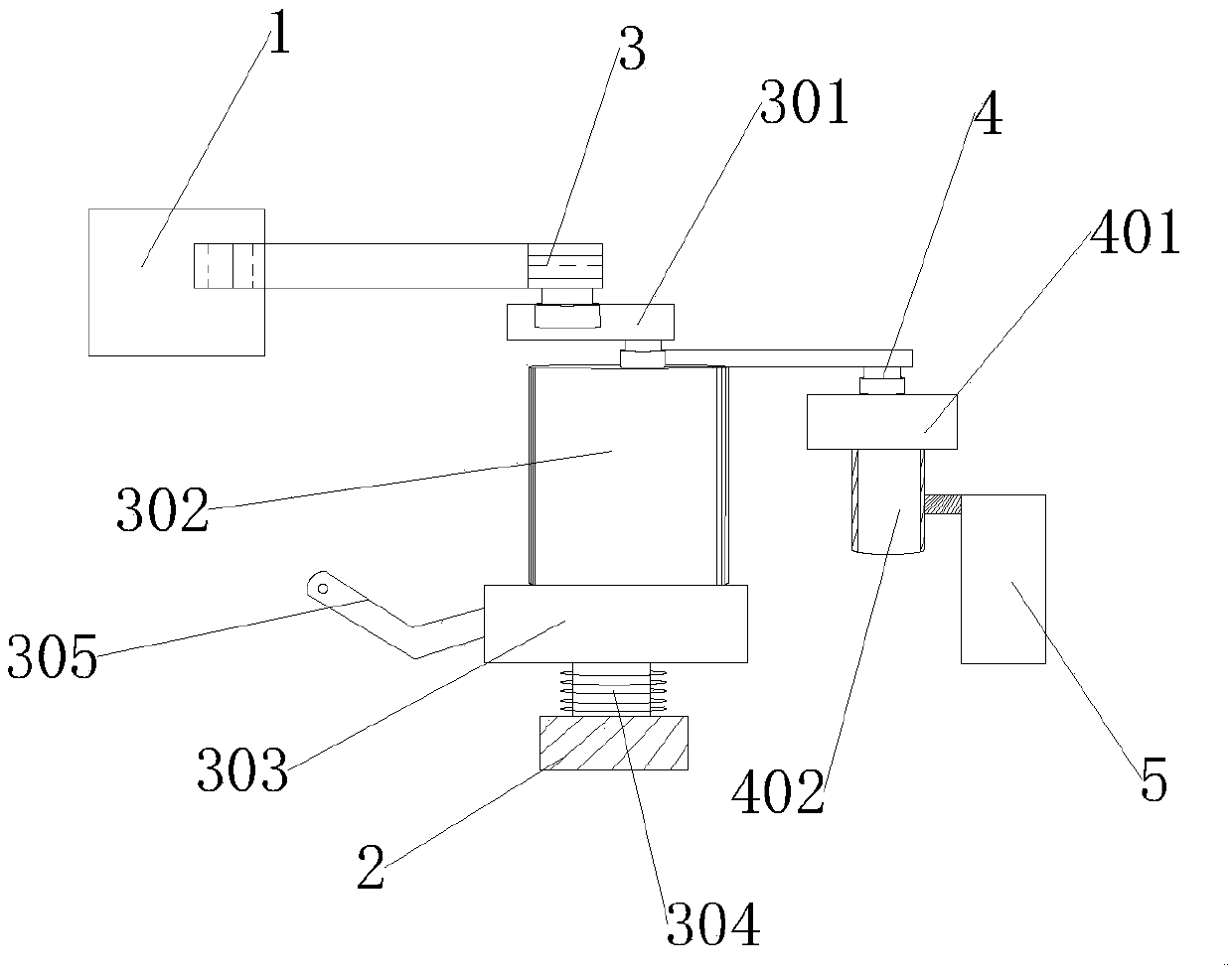 Quantitative wire winding machine device