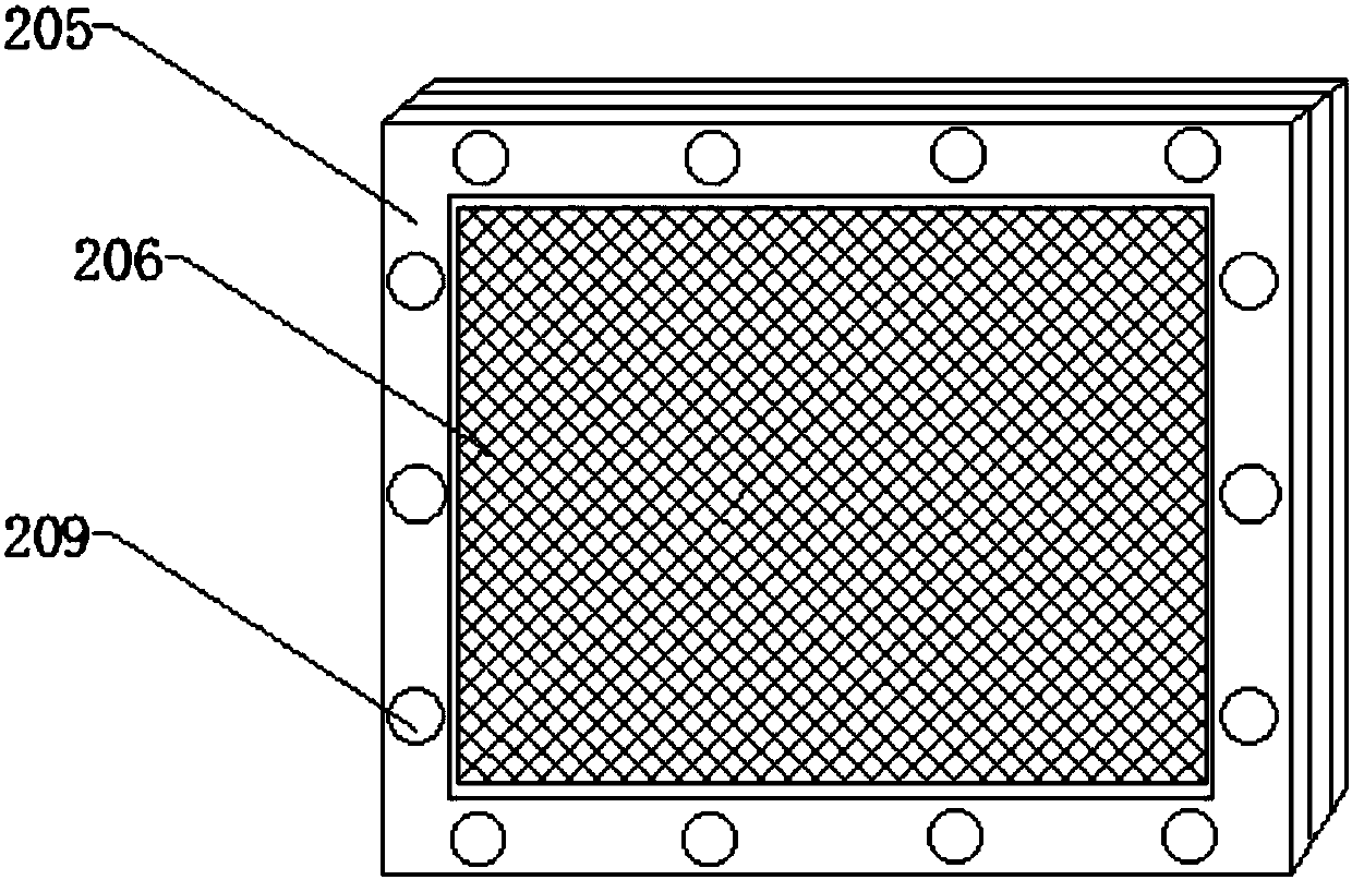 Tidal energy based seawater desalination device