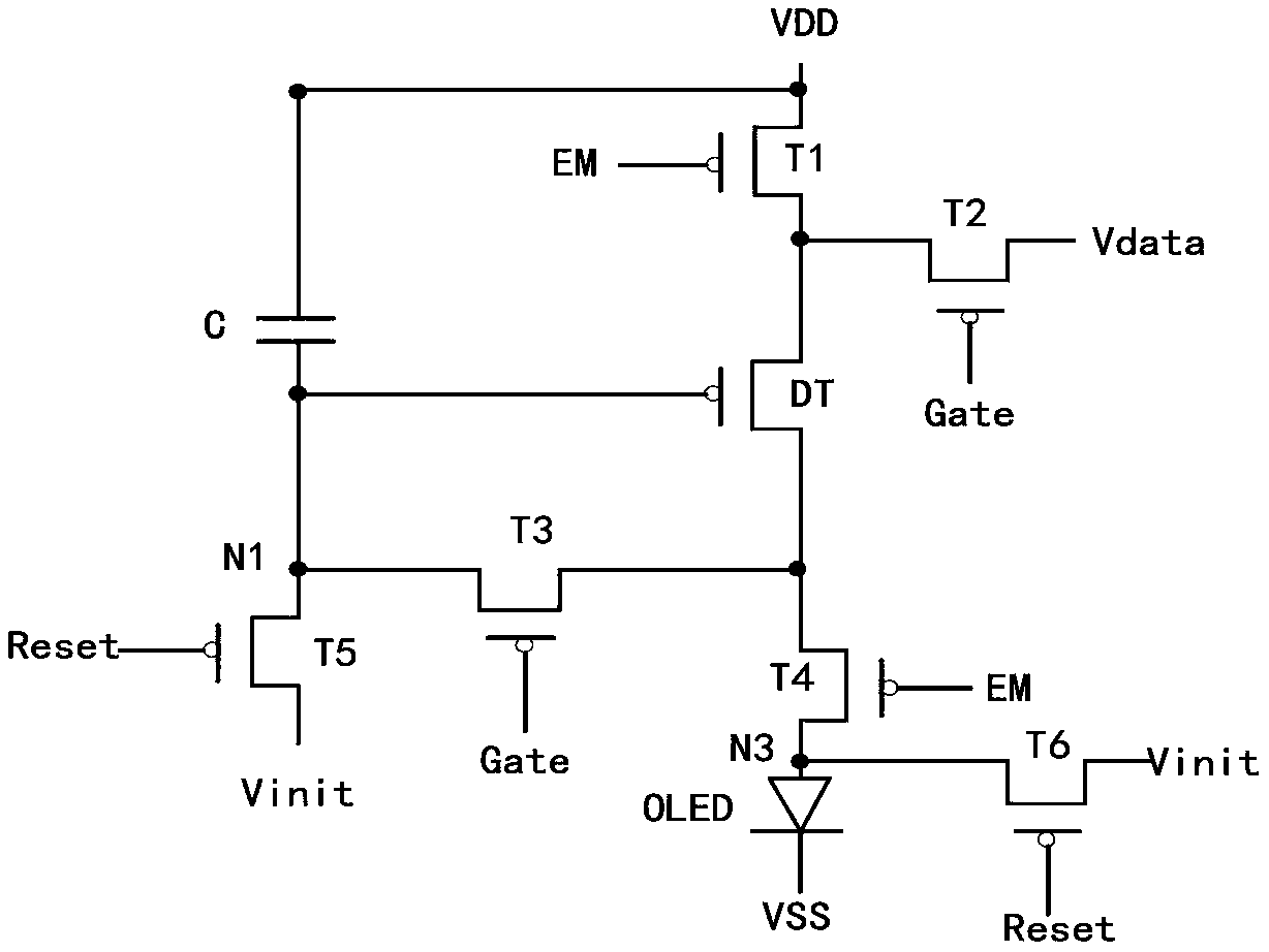 Pixel driving circuit, pixel structure and display panel