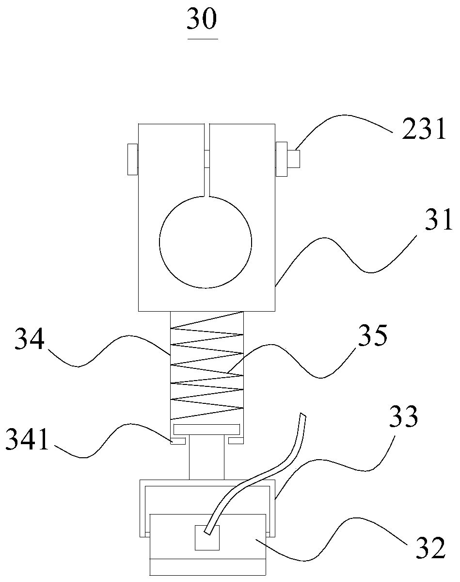 Steel bridge fatigue crack monitoring device and method