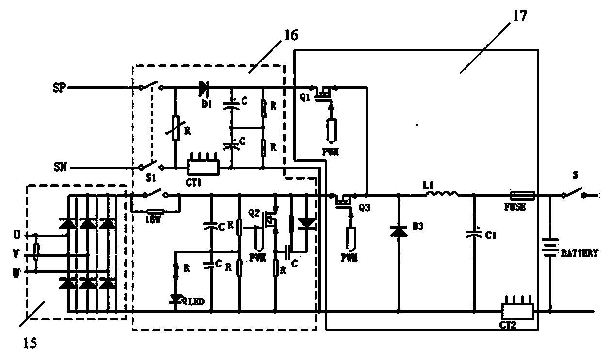 Wind and solar general type new energy intelligent control system and method