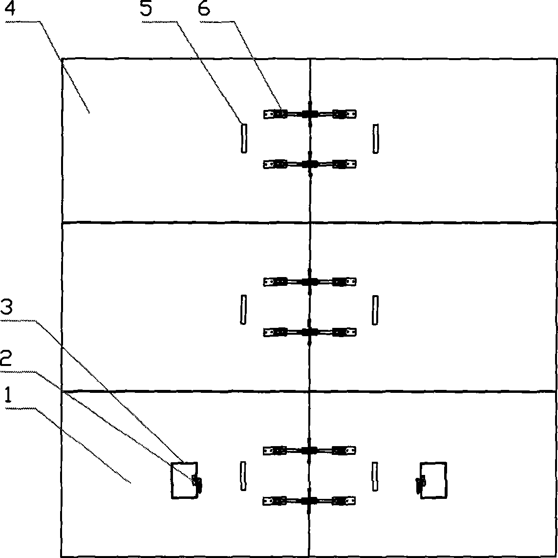 Air sealed door for grain depot