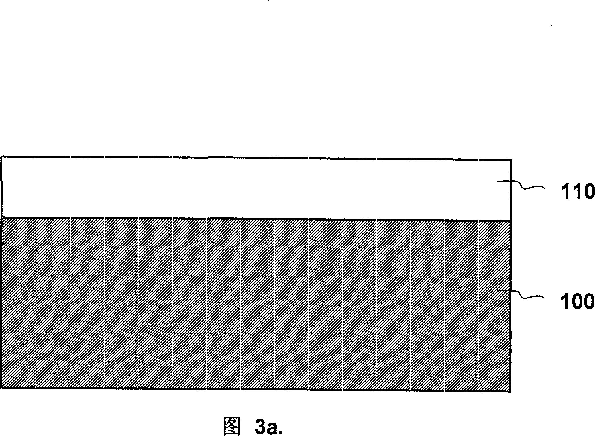 A film LED chip part based on compound low-resistance buffer structure and its making method