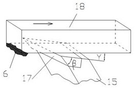 A device and method for online cleaning of continuous casting billets