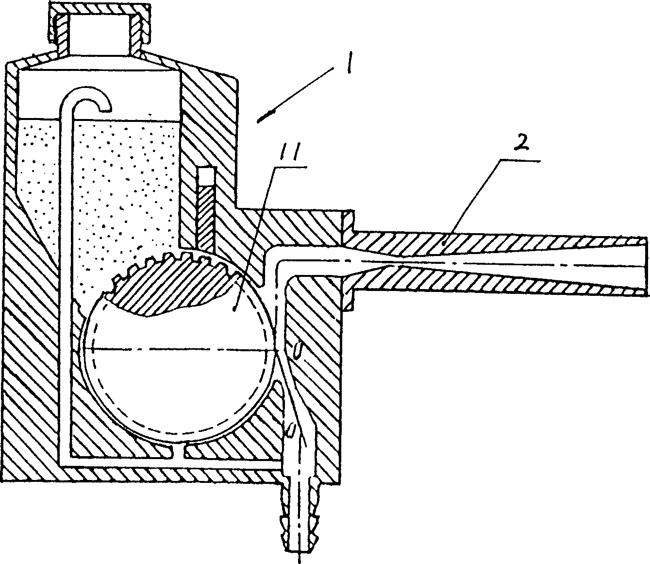 Metal-surface supersonic stress peening method