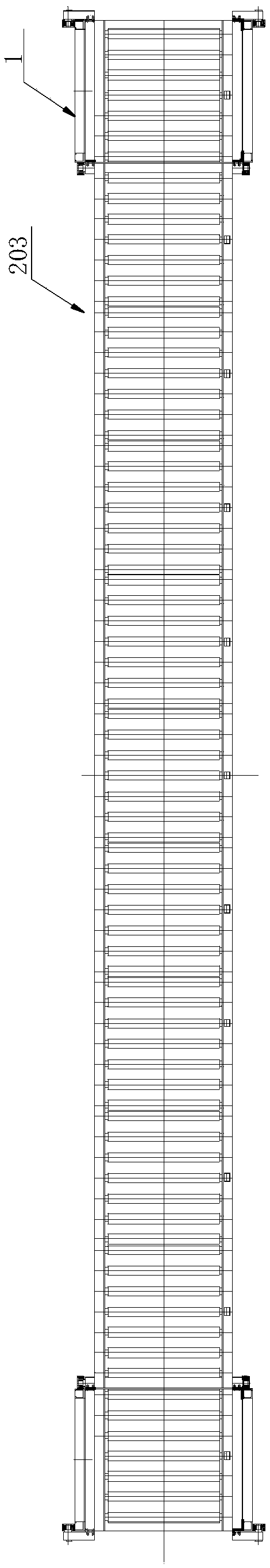 Accumulation type semi-automatic multi-layer garbage storage bin and its use method