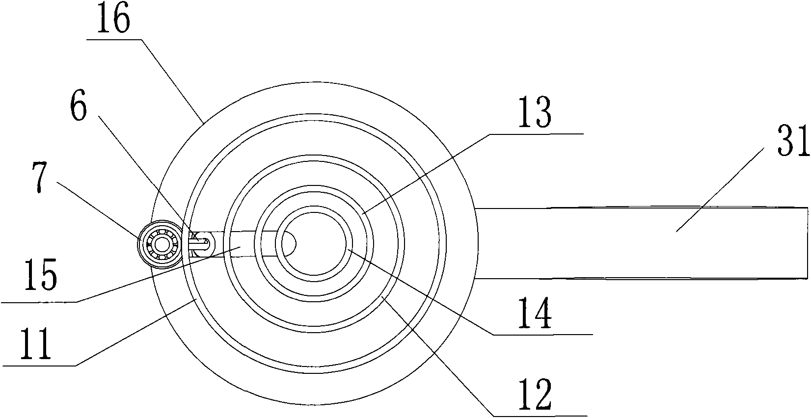 Pipe beveling machine