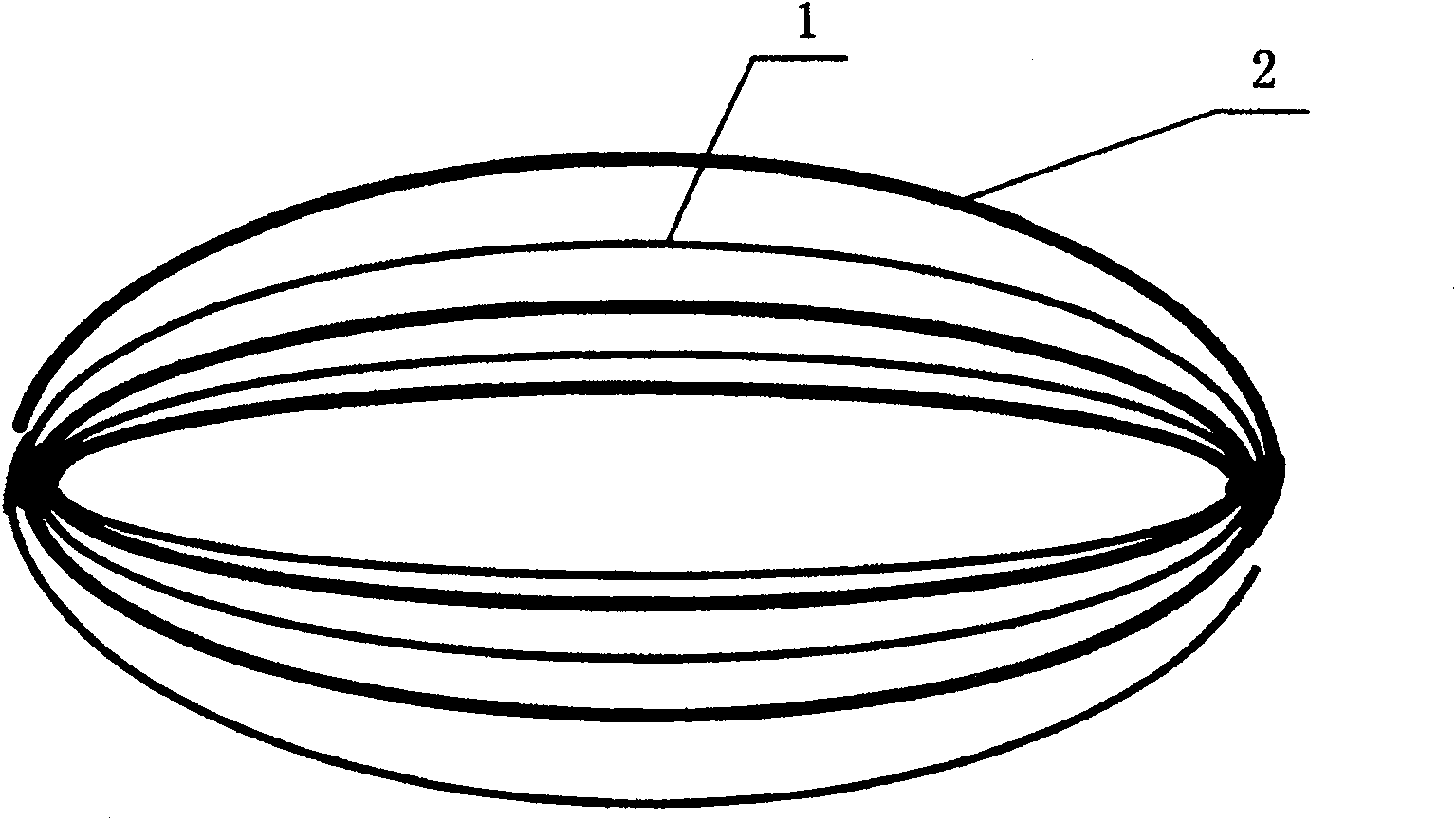 Secondary battery winding pin and battery winding method employing the winding pin