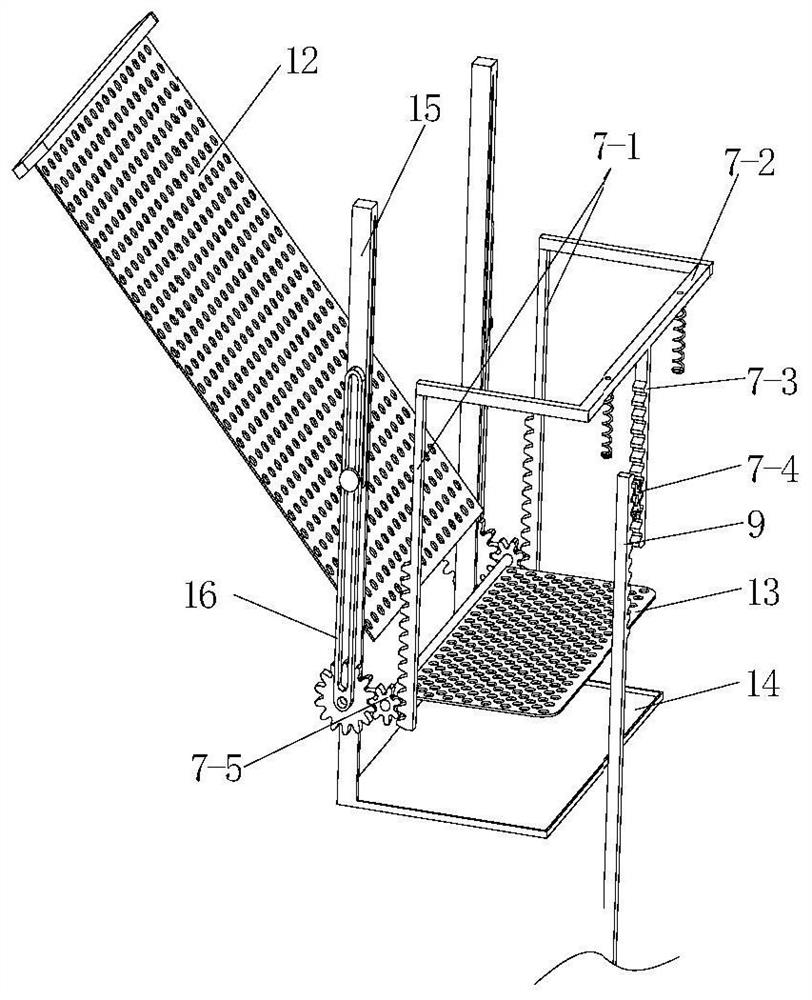 Foot-operated universal kitchen waste collection bin and usage method thereof