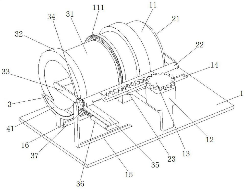 Food paper-plastic packaging box manufacturing and forming mold