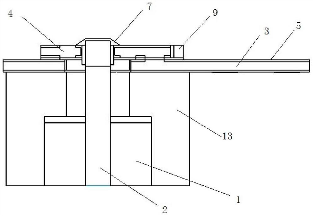 Modularized Pin-to-microstrip transition structure