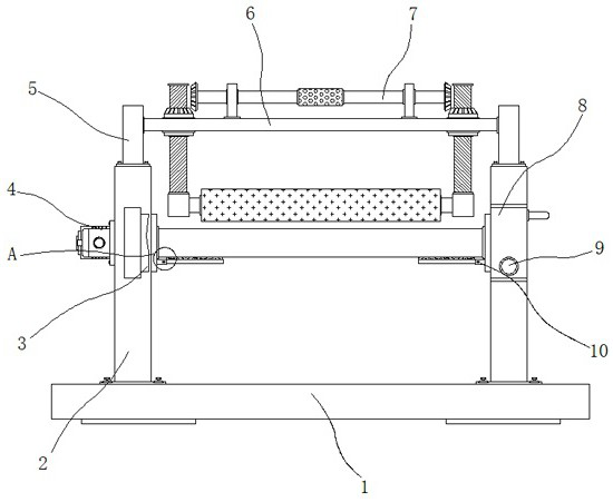 Winding equipment used for building waterproof films