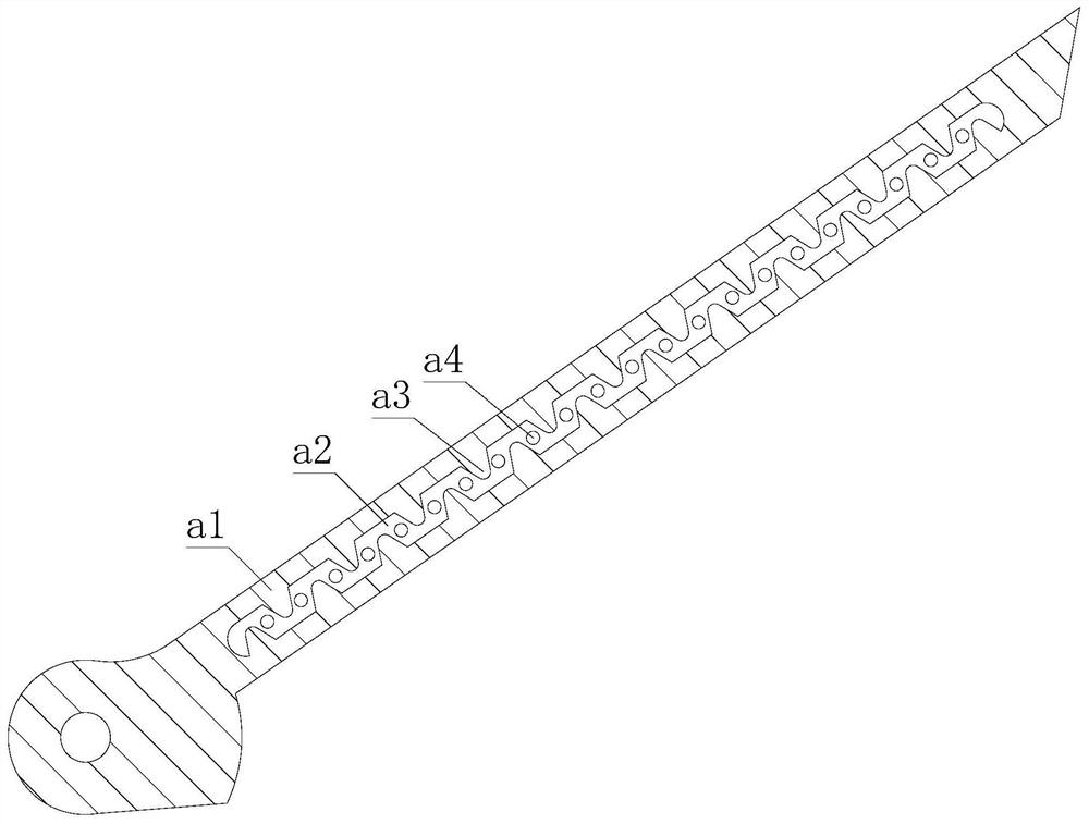 Anti-adhesion spatula based on thermal expansivity