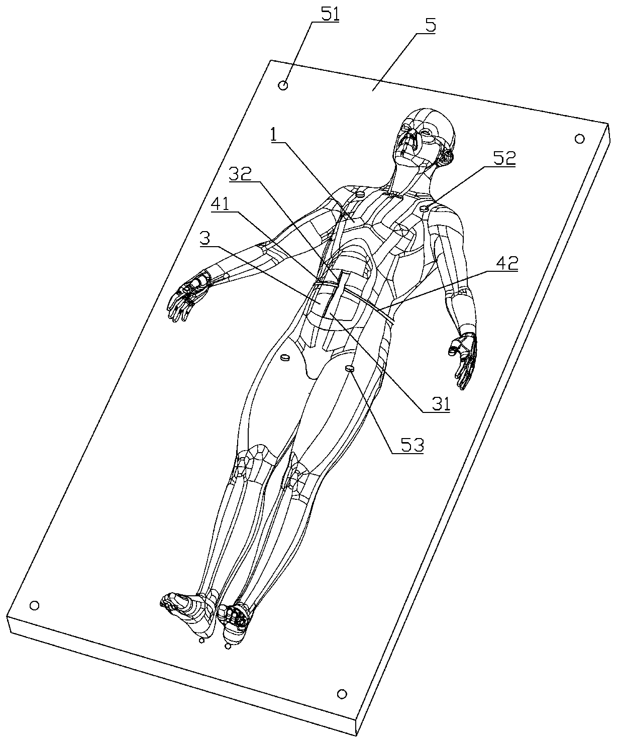 AR-based high-simulation laparoscopic surgery dummy and simulation training method of AR-based high-simulation laparoscopic surgery dummy