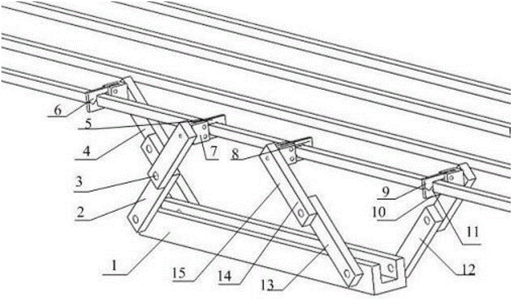 Mechanical structure of humanoid edge climbing line patrol robot and obstacle crossing method thereof