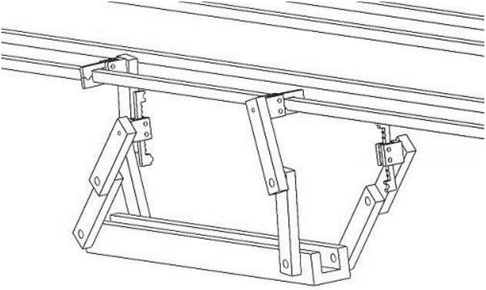 Mechanical structure of humanoid edge climbing line patrol robot and obstacle crossing method thereof