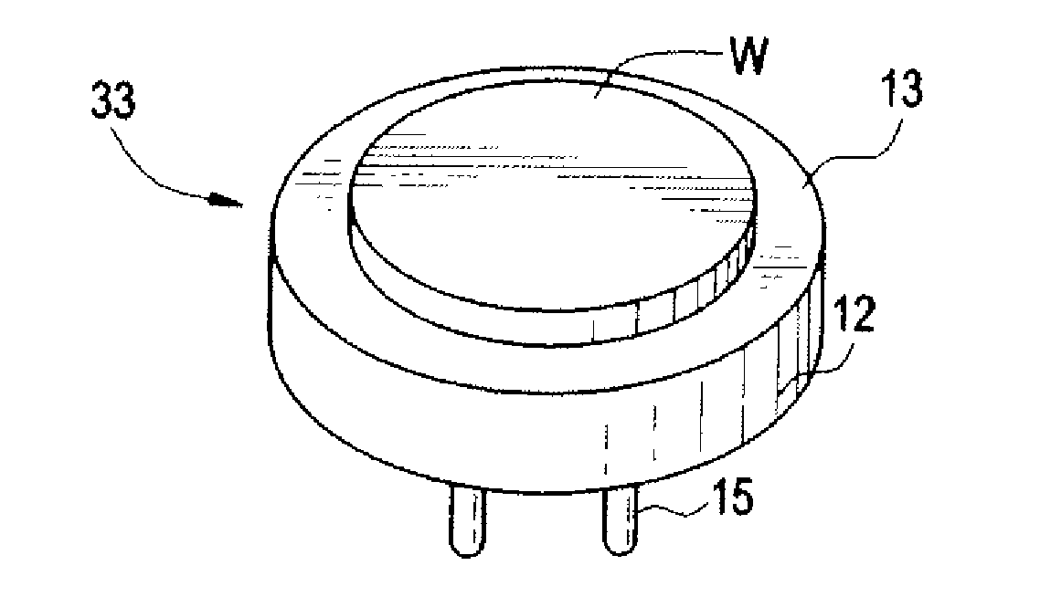 Wafer processing apparatus having a tunable electrical resistivity