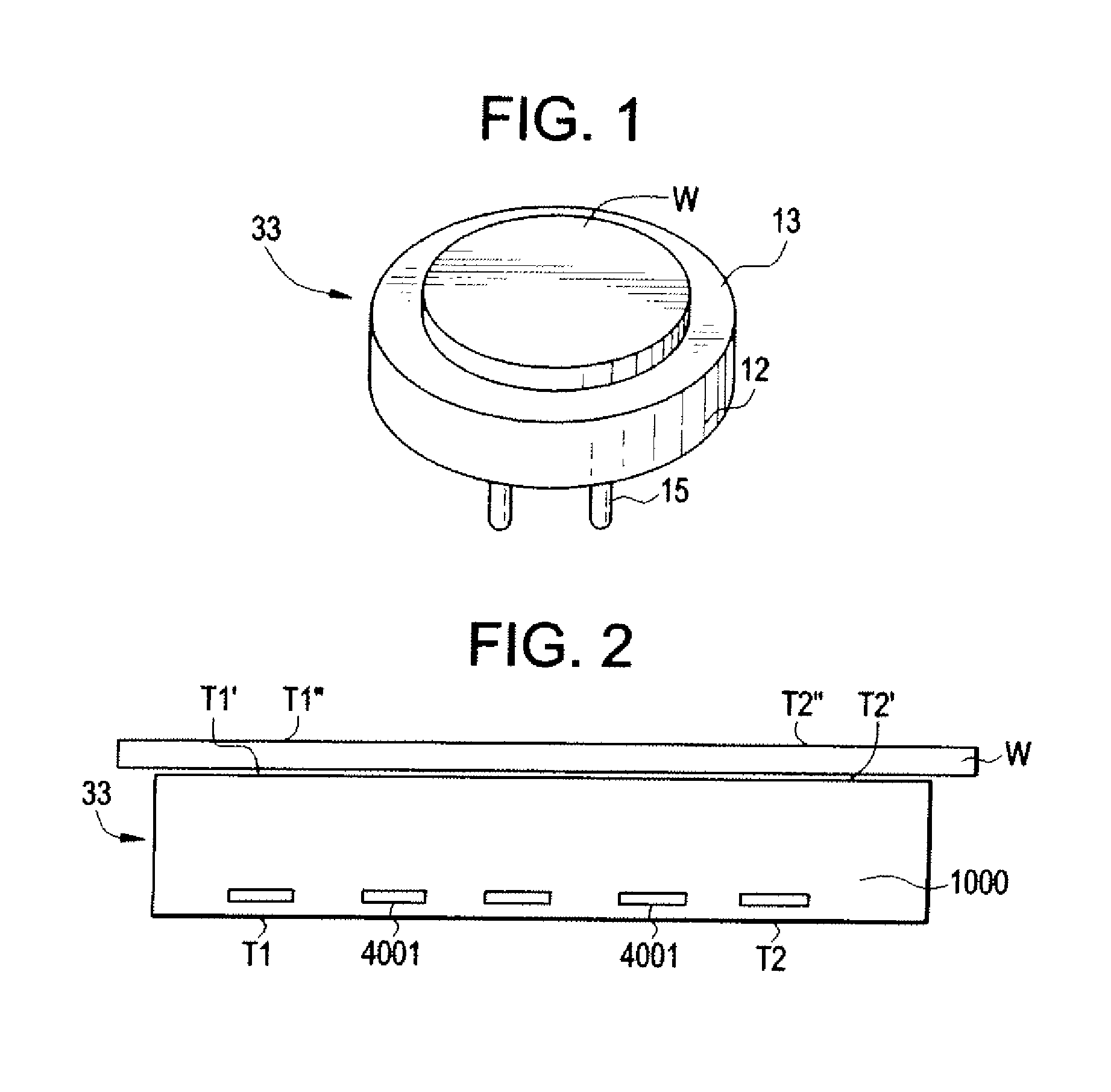 Wafer processing apparatus having a tunable electrical resistivity