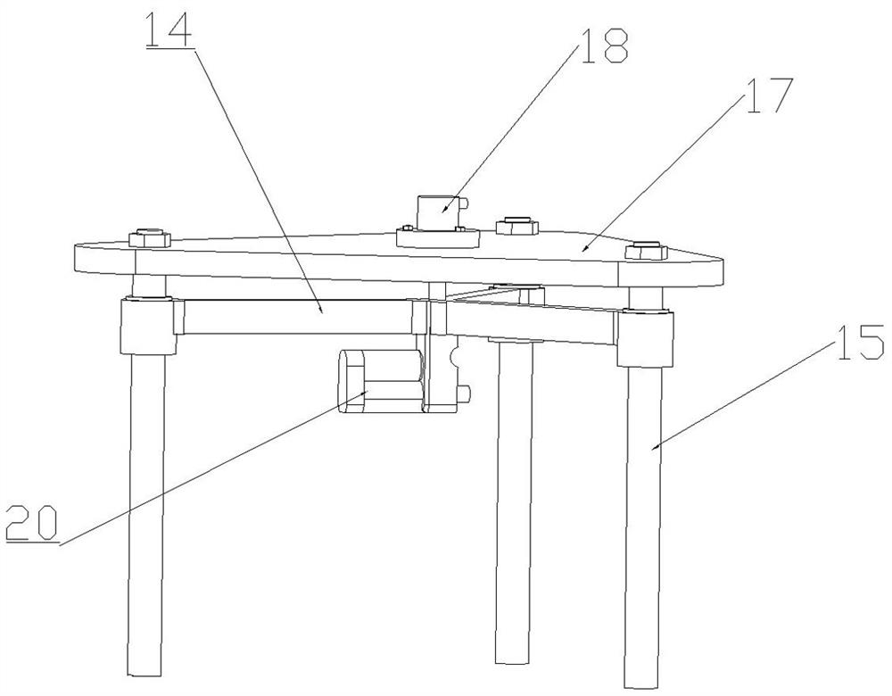 Rotary scraping single-tooth experimental device