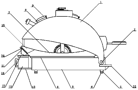 TCM pharmacy manual grinding device