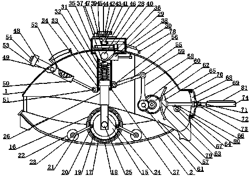 TCM pharmacy manual grinding device