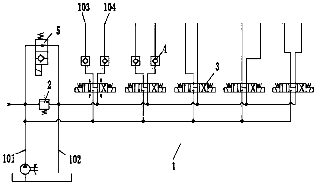 Internal-integration small-flow multifunctional control valve