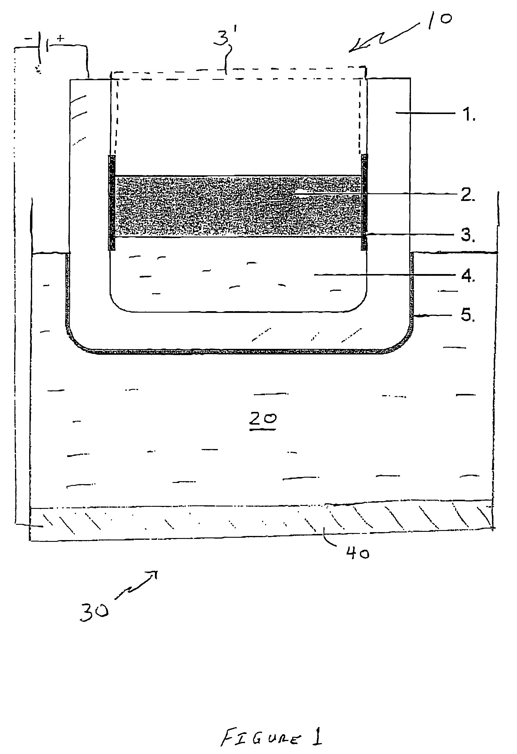 Anode for electrolysis of aluminum