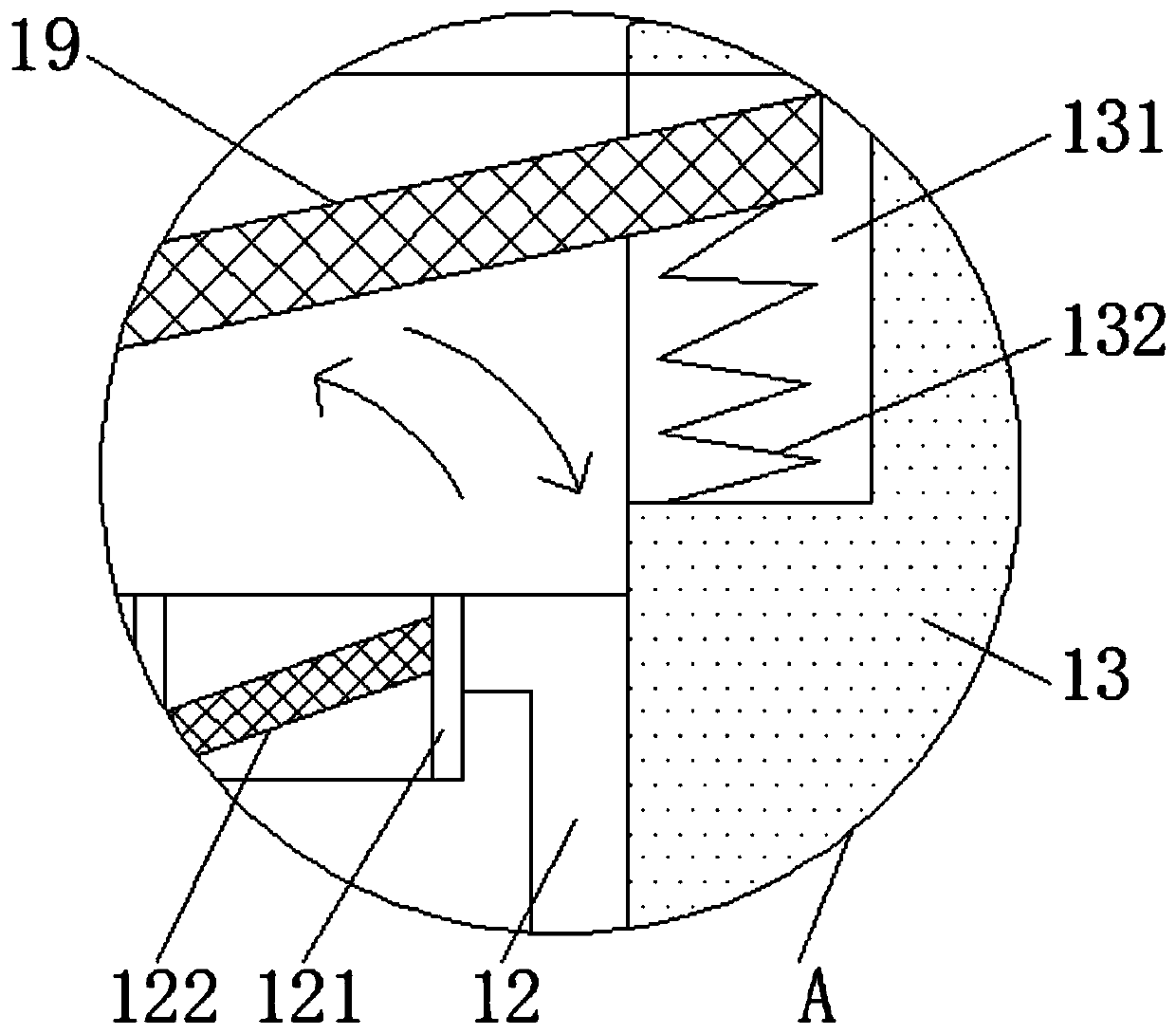 Roof structure for energy-saving building with rainwater collection and utilization