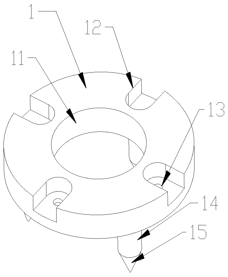 Total station prism centering rod fast moving device and fast locating method thereof