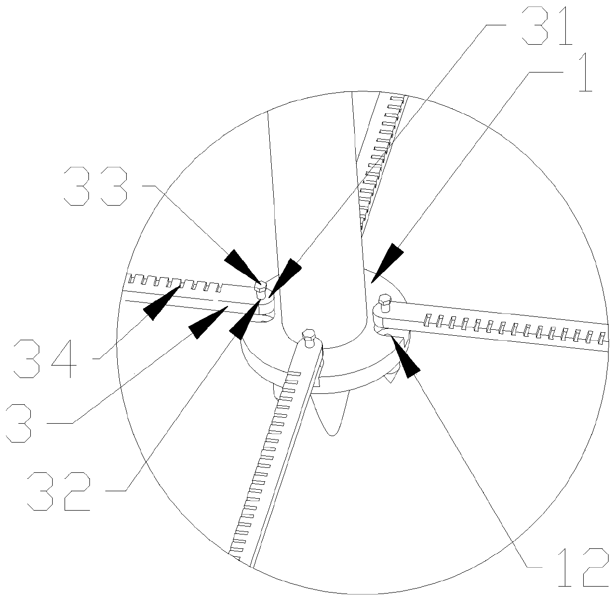 Total station prism centering rod fast moving device and fast locating method thereof