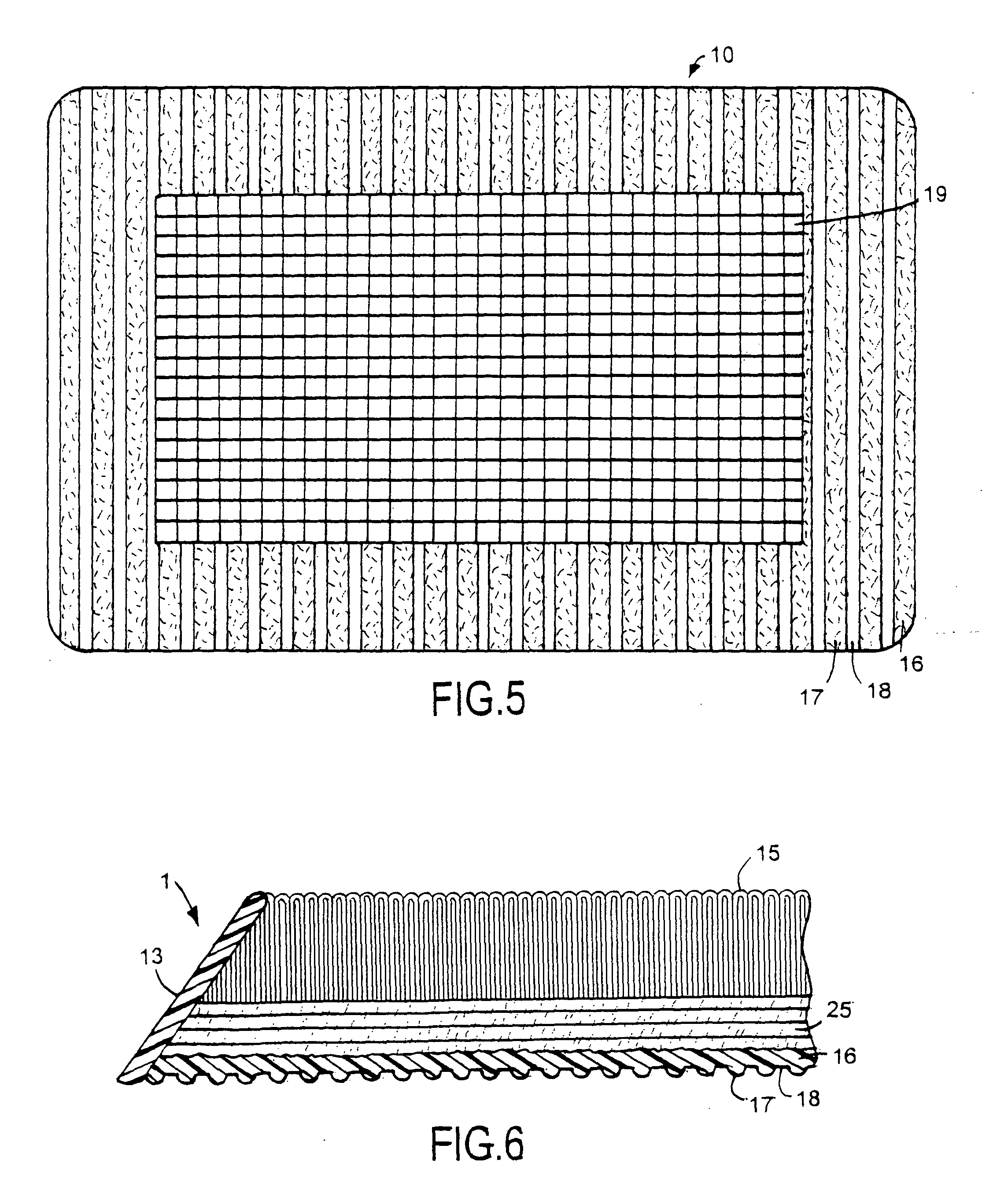 Graphic floor mat and method of making mat