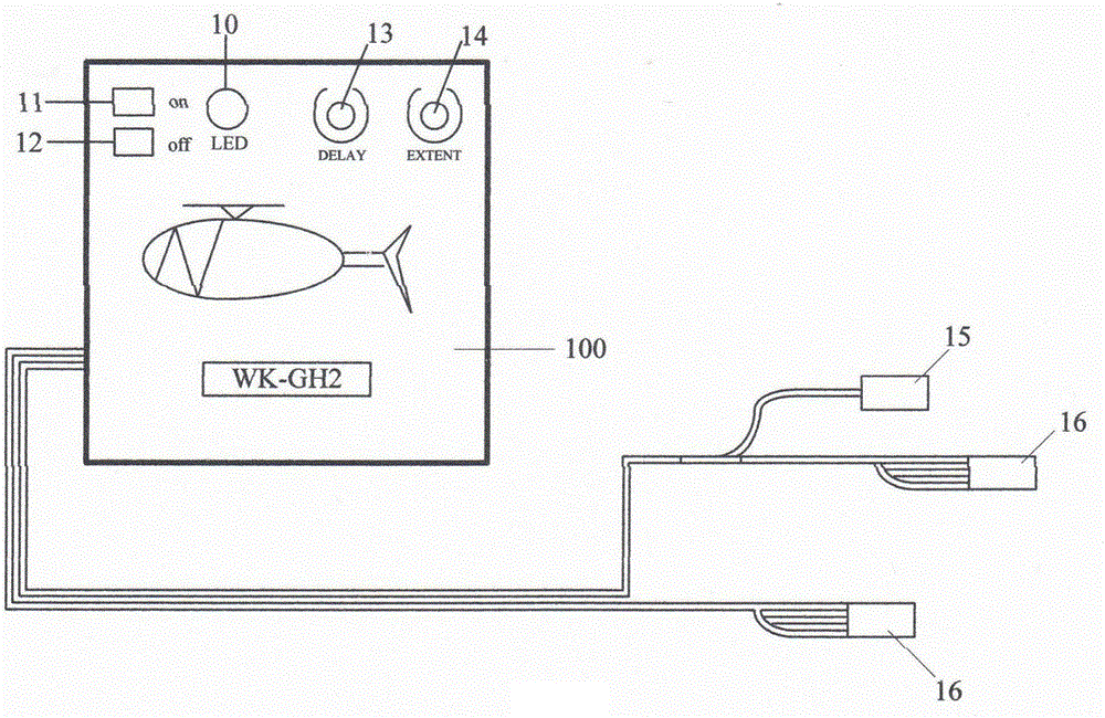 Long-distance remote control system for high-altitude flying toy