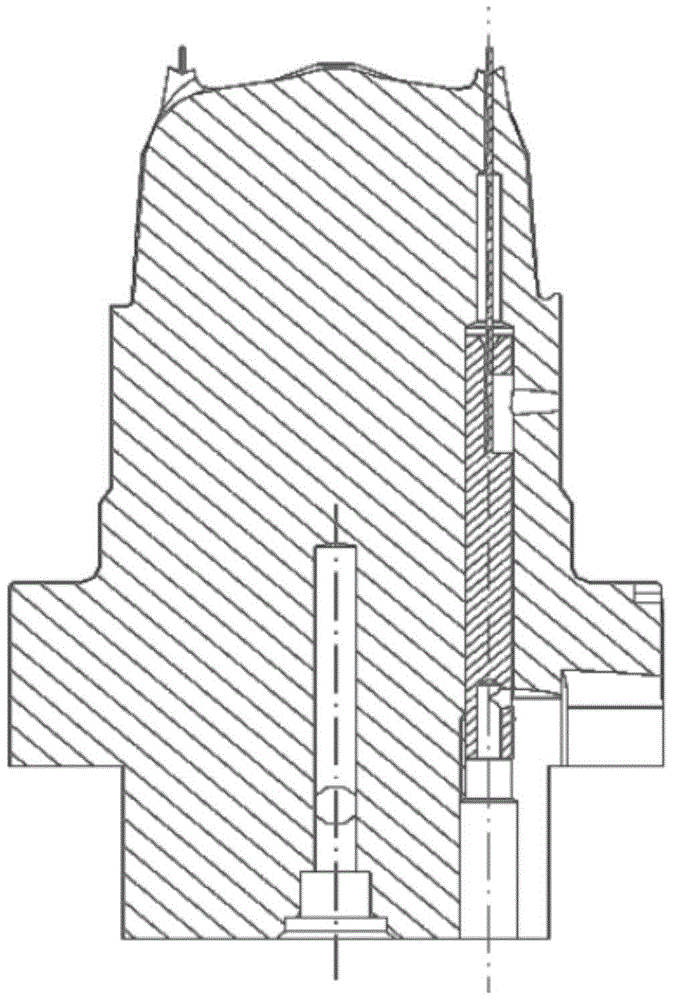 A piston casting mold support and piston casting method