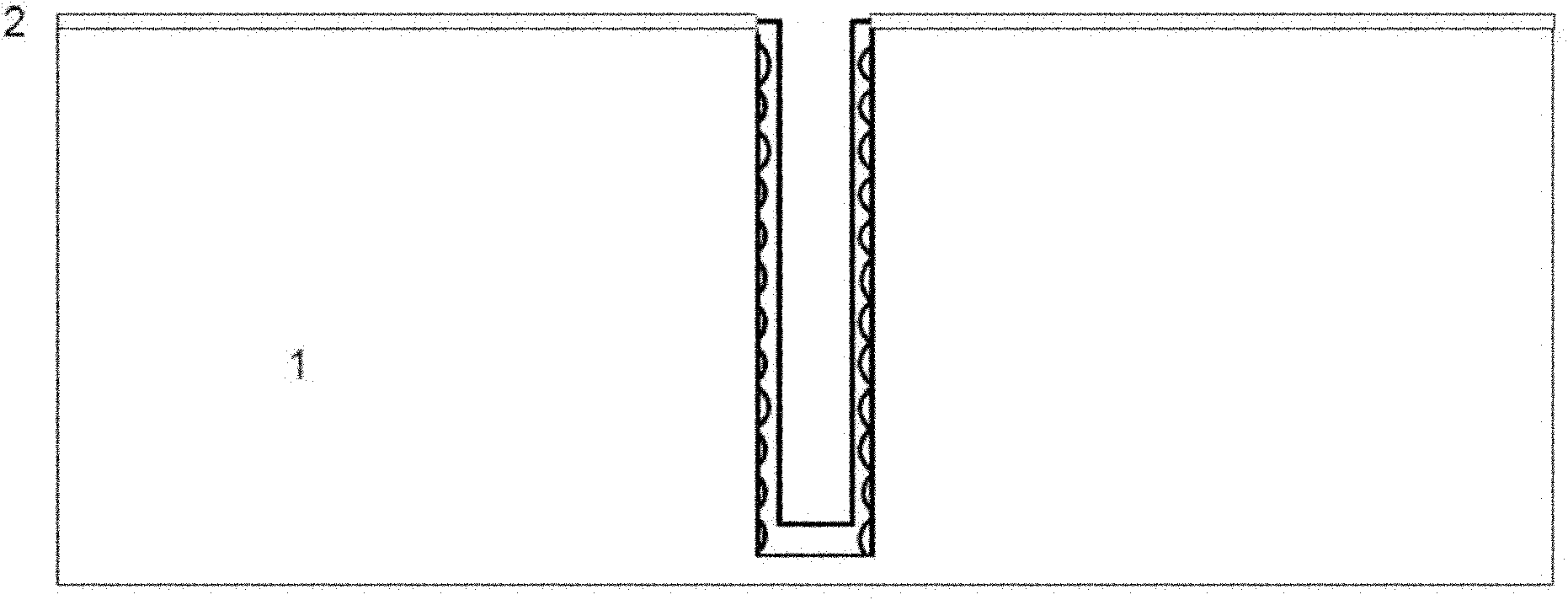 Through hole processing method