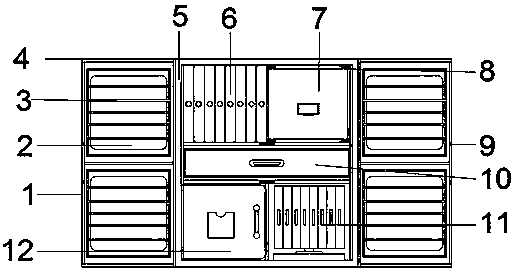 Chinese teaching file cabinet