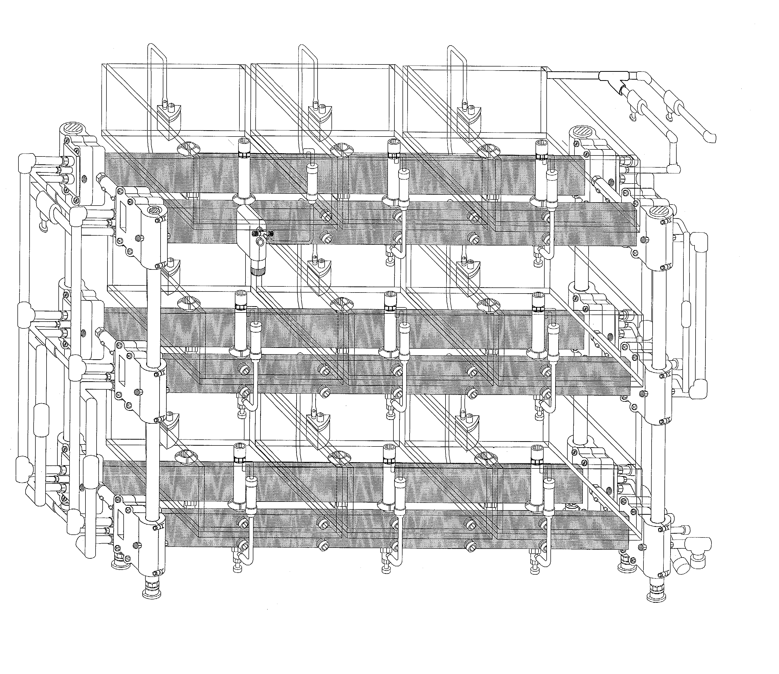 Self-photoperiodic acclimatization aquatic pedestal