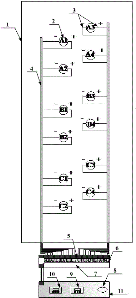 Defrosting device, ultralow-temperature storage box and defrosting method thereof