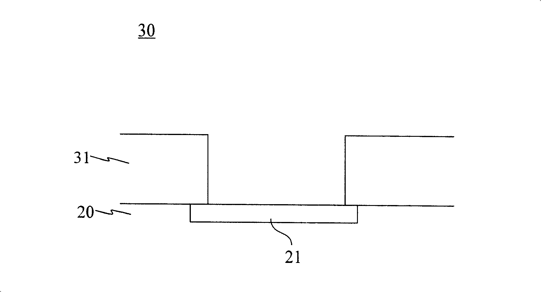 Packaging conductive structure and its forming method