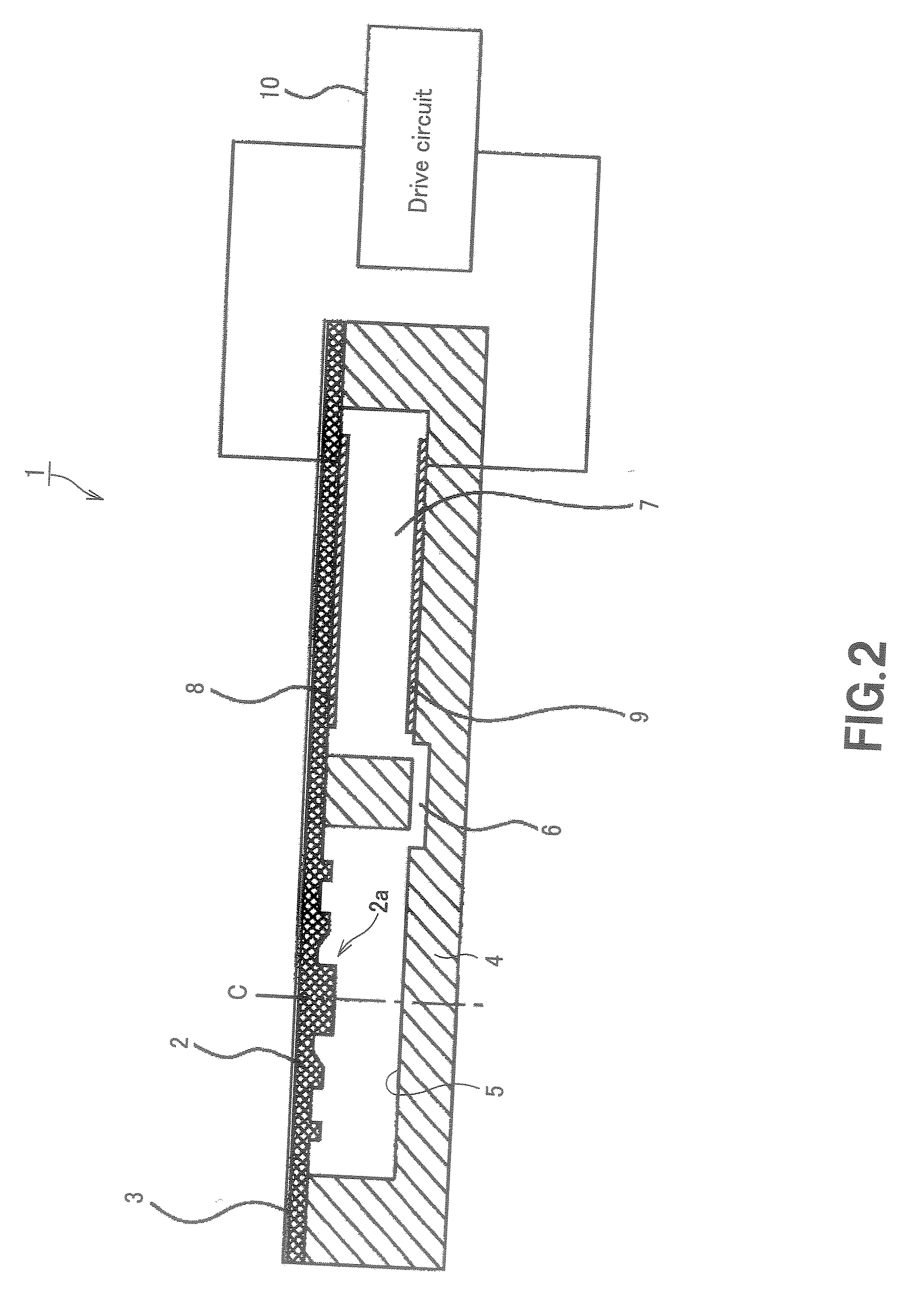 Deformable mirror device, deformable mirror plate