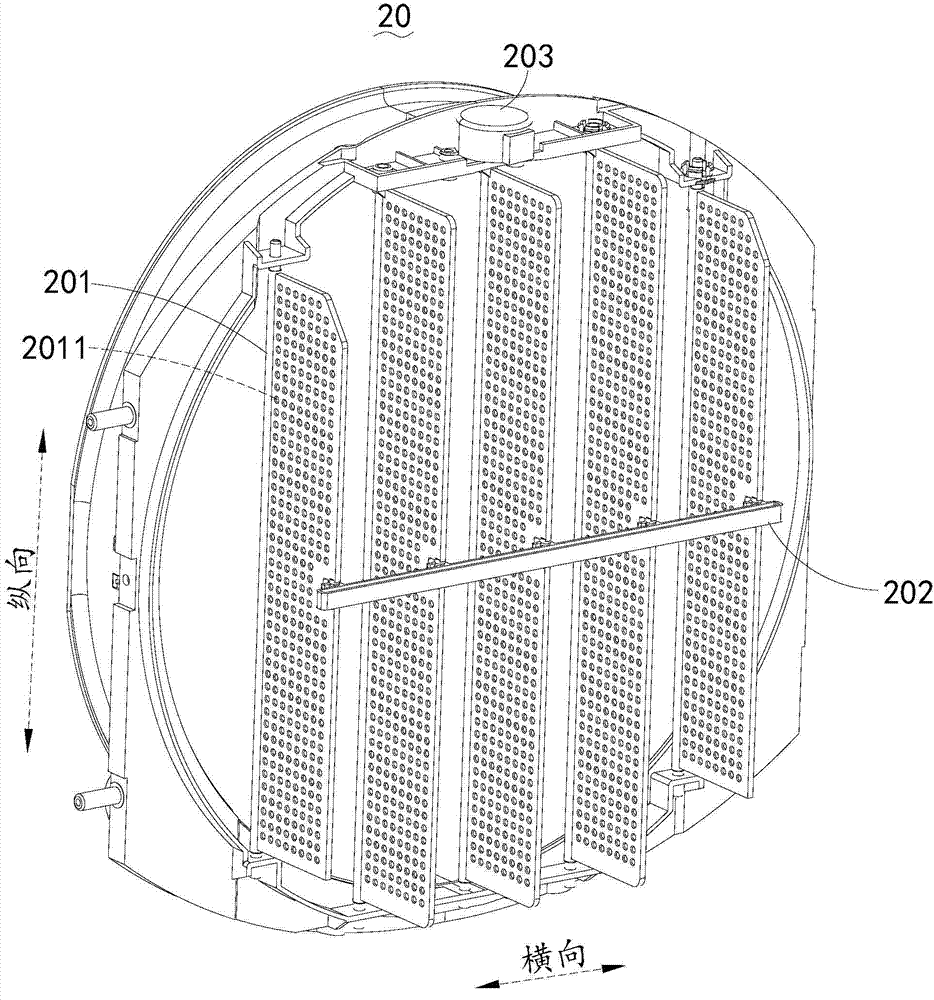 Plate-shaped guide vane, wind guide device and air conditioner indoor unit