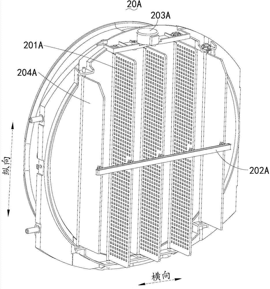 Plate-shaped guide vane, wind guide device and air conditioner indoor unit