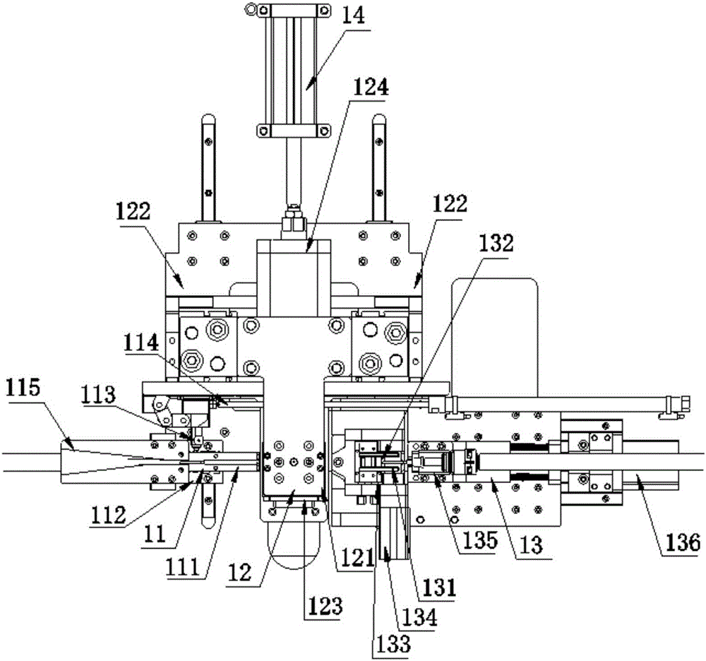 Production equipment of push-and-pull cables